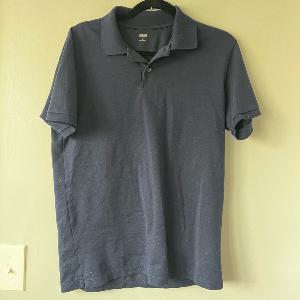 Navy Uniqlo polo